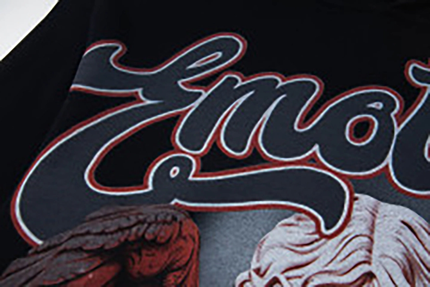 Mixed Emotion Fallen Angel Black Hoodie