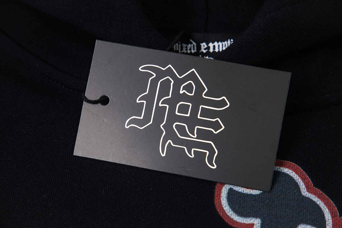 Mixed Emotion Fallen Angel Black Hoodie