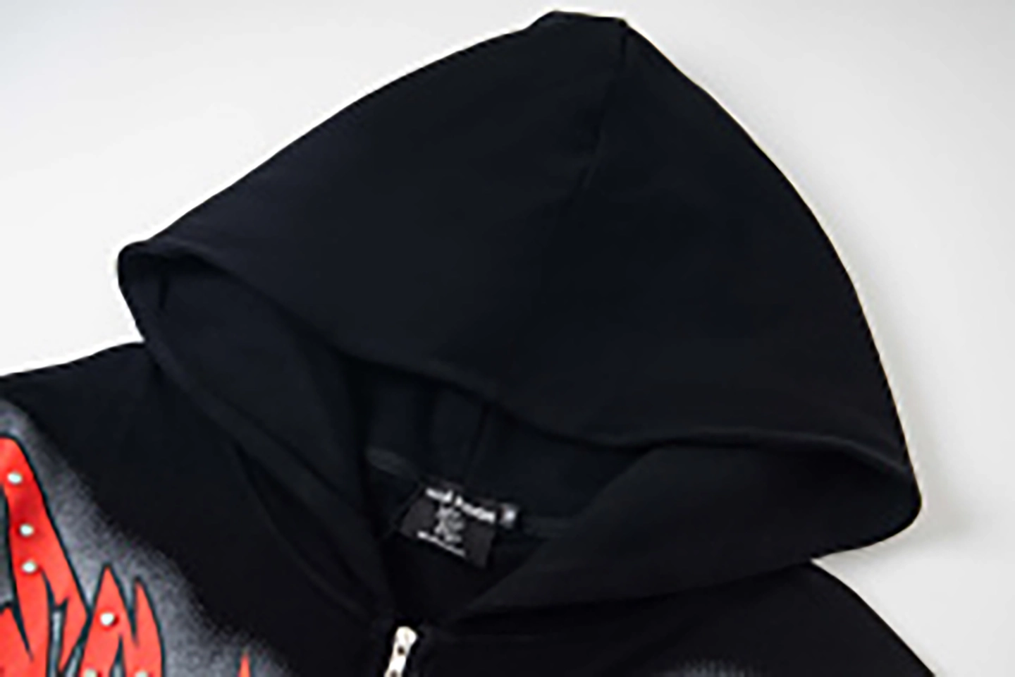 Mixed Emotion Love Over Fear Black Hoodie