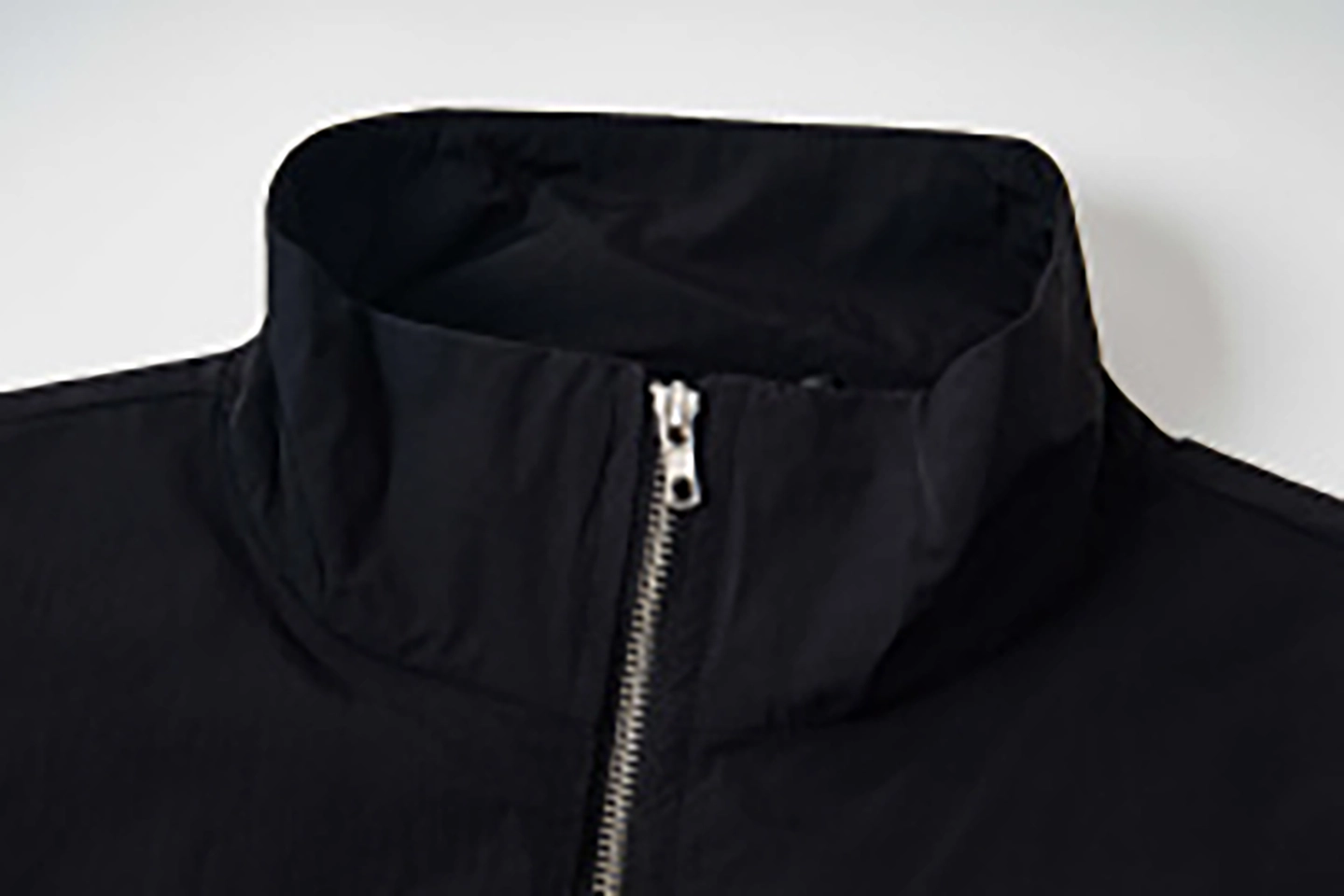 Mixed Emotion Rhinestone Logo Track Black Jacket