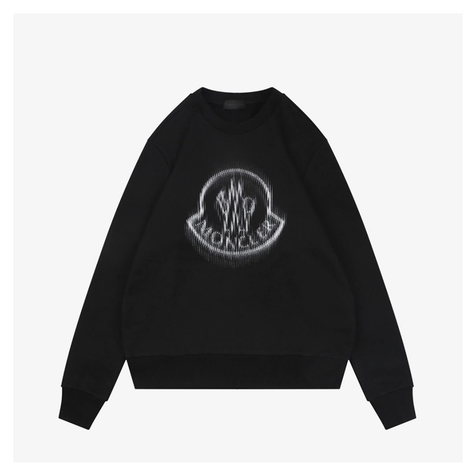 Mxxcler 3D Puff Logo Print Crewneck Sweatshirt