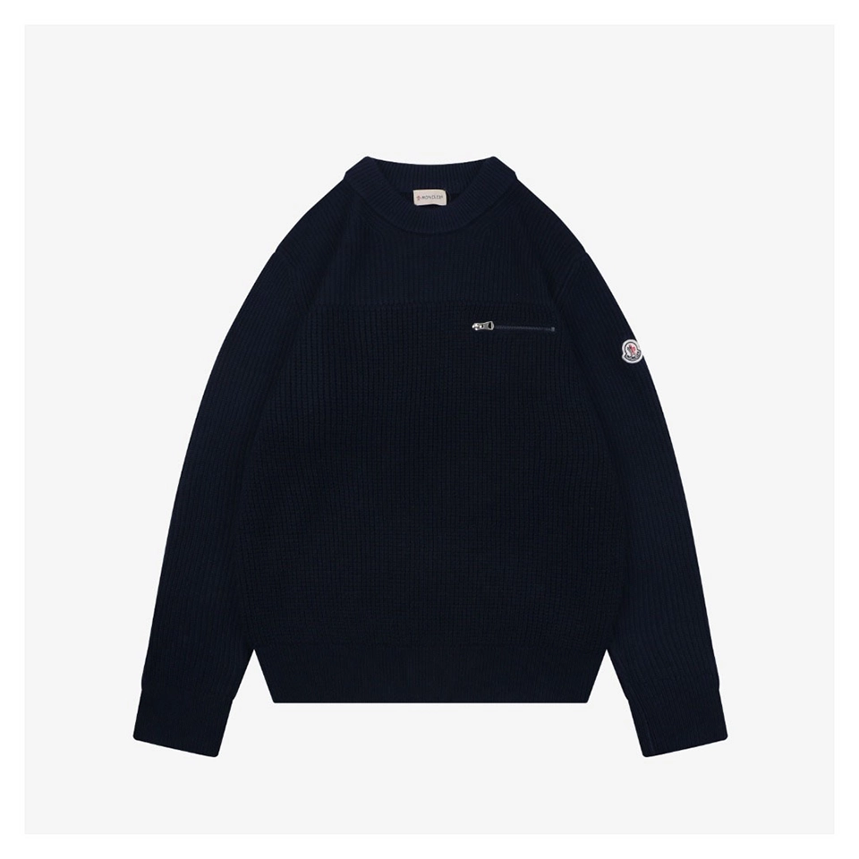Moncler-Arm-Patch-Zip-Pocket-Crew-Neck-Knit-Sweater14.jpeg.webp Mxxcler Arm Patch Zip Pocket Crew Neck Knit Sweater