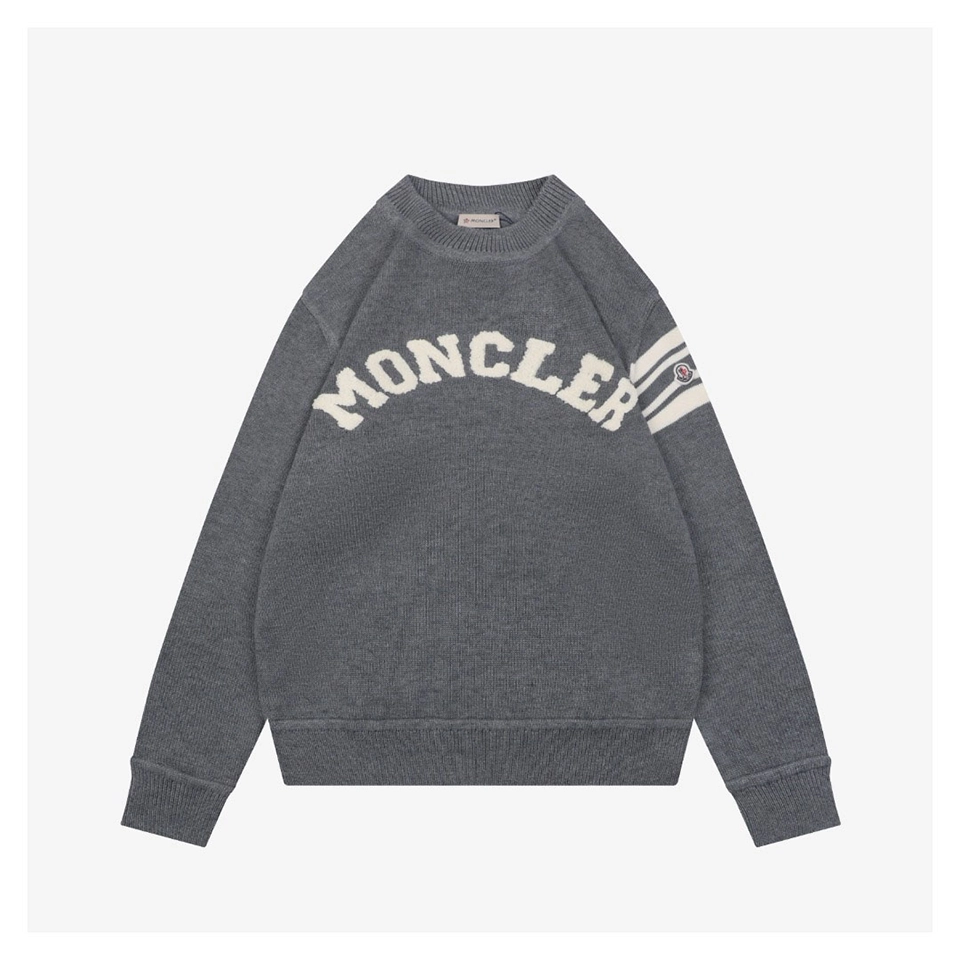 Moncler-Curved-Logo-Crewneck-Knit-Arm-Patch-Sweater2.jpeg.webp Mxxcler Curved Logo Crewneck Knit Arm Patch Sweater