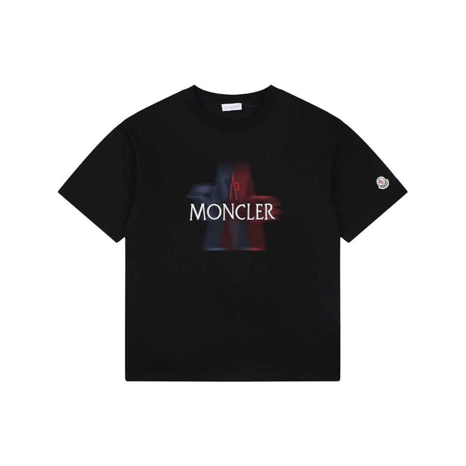 Mxxcler Gradient Logo Graphic T Shirt