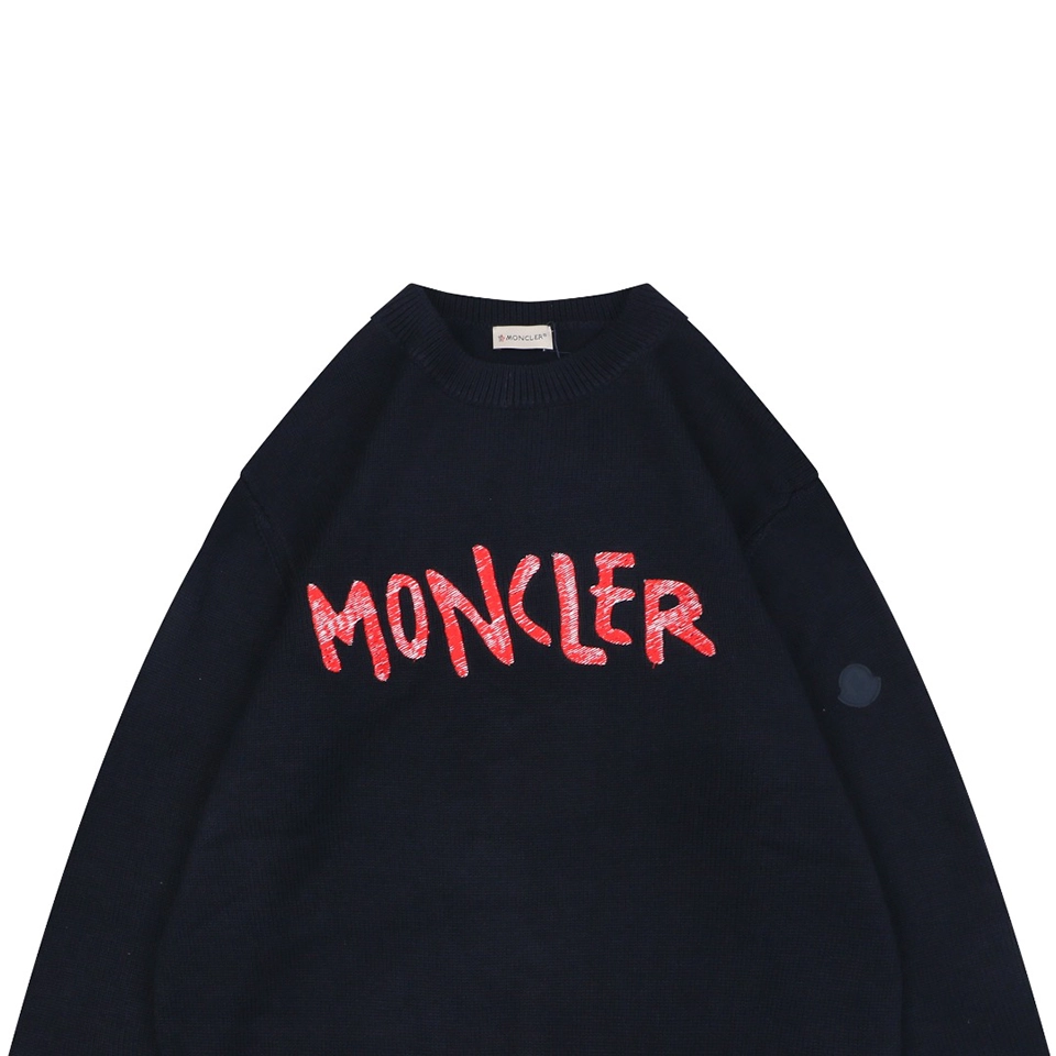 Moncler-Graffiti-Red-Logo-Embroidered-Crewneck-Knit-Sweater6.jpeg.webp Mxxcler Graffiti Red Logo Embroidered Crewneck Knit Sweater