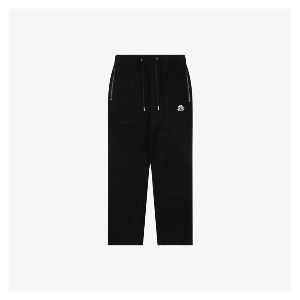 Mxxcler Logo Drawstring Wool Blend Tapered Pants