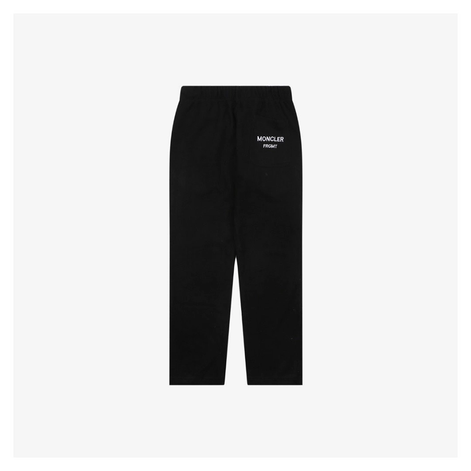 Mxxcler Logo Drawstring Wool Blend Tapered Pants