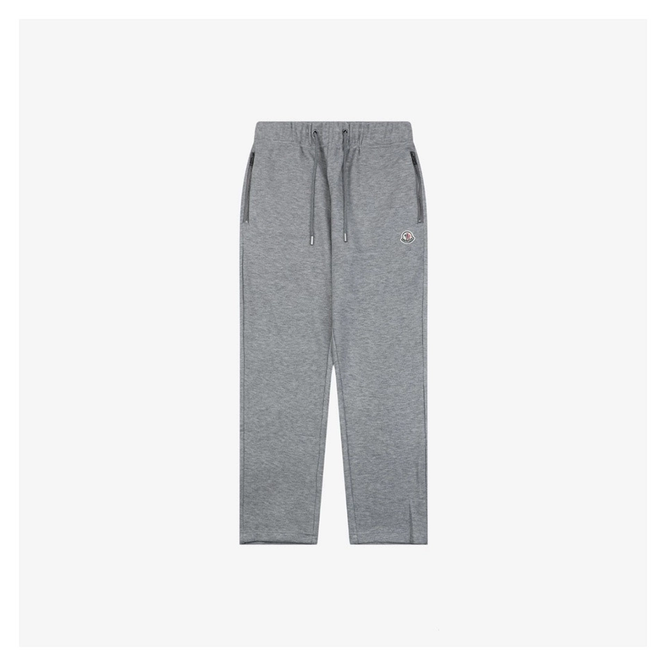 Mxxcler Logo Drawstring Wool Blend Tapered Pants