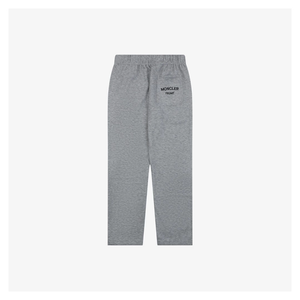 Mxxcler Logo Drawstring Wool Blend Tapered Pants