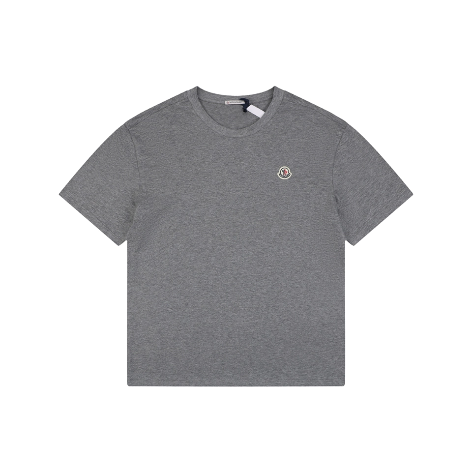 Mxxcler Logo Patch Cotton T Shirt