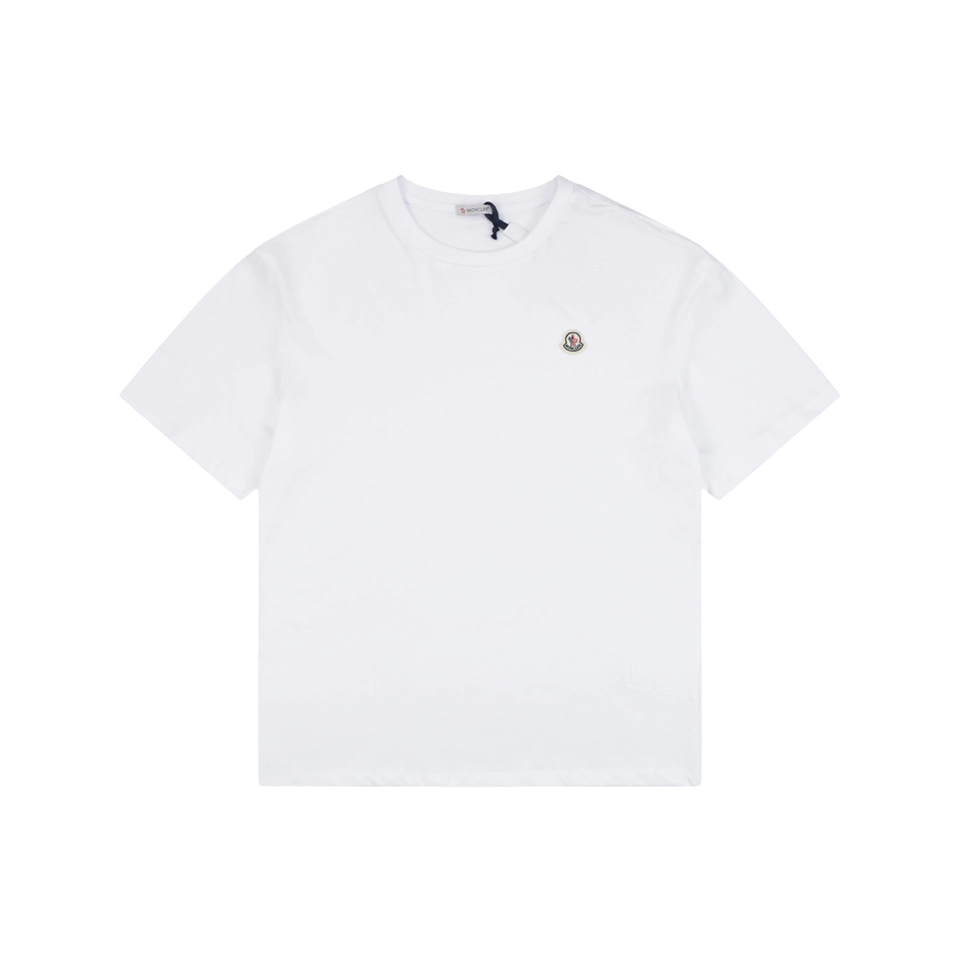 Mxxcler Logo Patch Cotton T Shirt