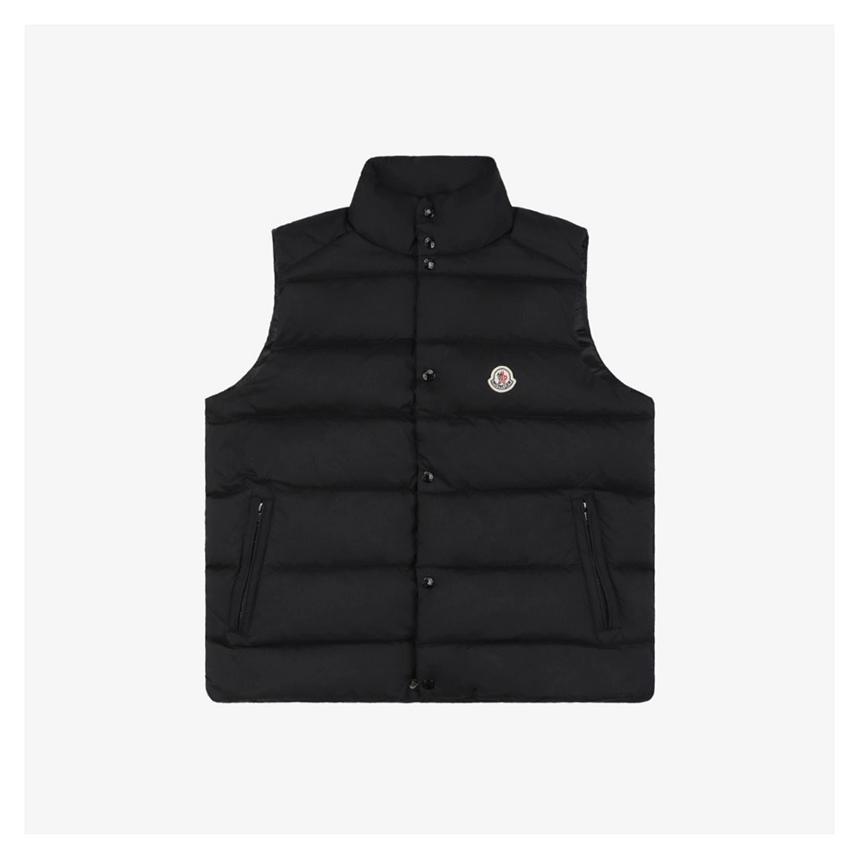 Mxxcler Matte Finish Mk Logo Down Vest