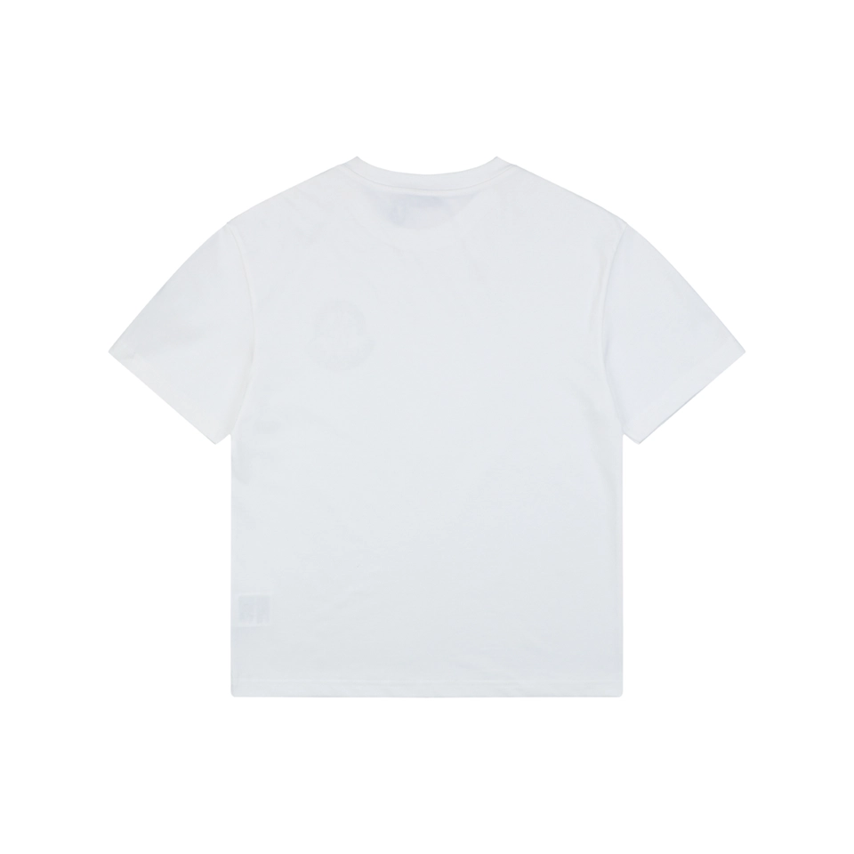 Mxxcler Outline Logo Cotton T Shirt