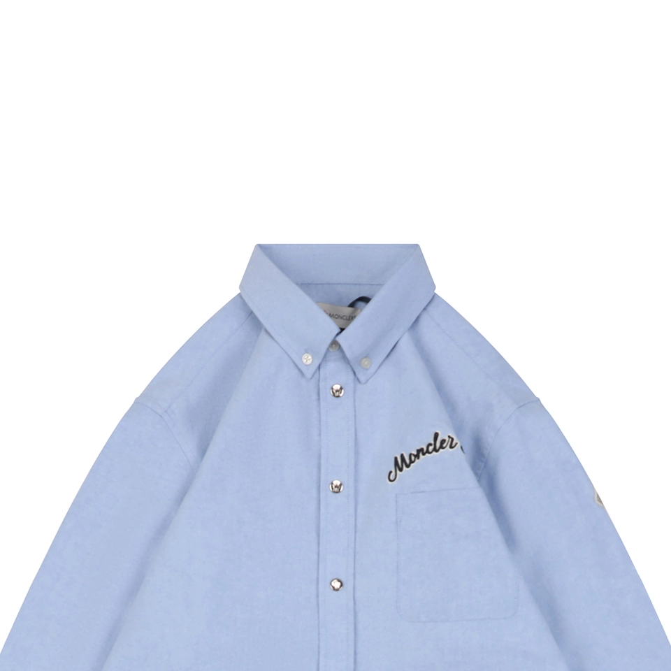 Mxxcler Signature Embroidered Pocket Shirt