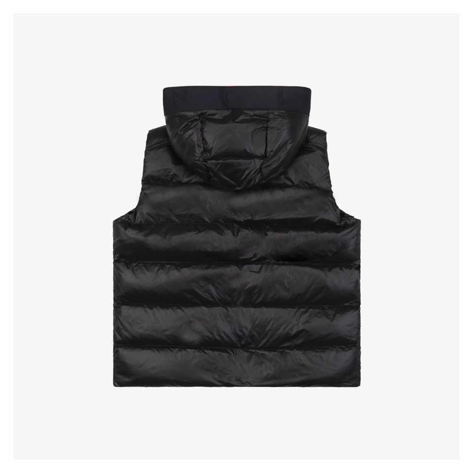 Mxxcler Webbing Hooded Down Vest Frgmt By Hiroshi Fujiwara