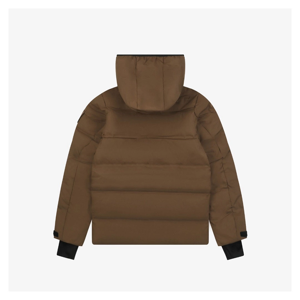 Mxxcler Arm Rooster Logo Hooded Down Jacket 2566