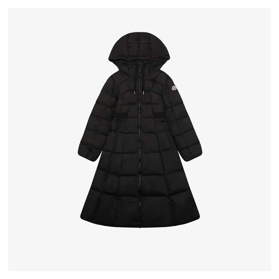 Mxxcler Faucon Long Hooded Down Coat