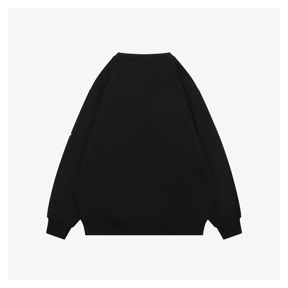 Mxxcler Ghost Patch Crewneck Sweatshirt