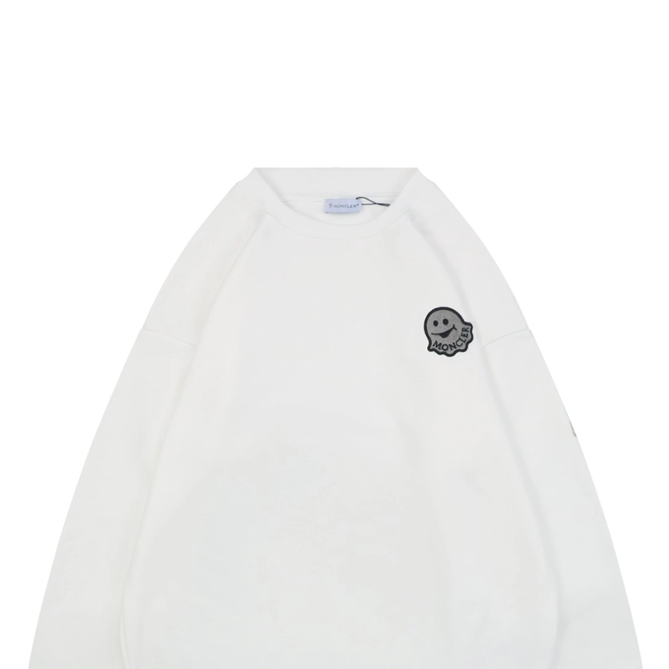 Mxxcler Ghost Patch Crewneck Sweatshirt