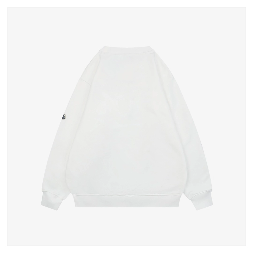 Mxxcler Ghost Patch Crewneck Sweatshirt