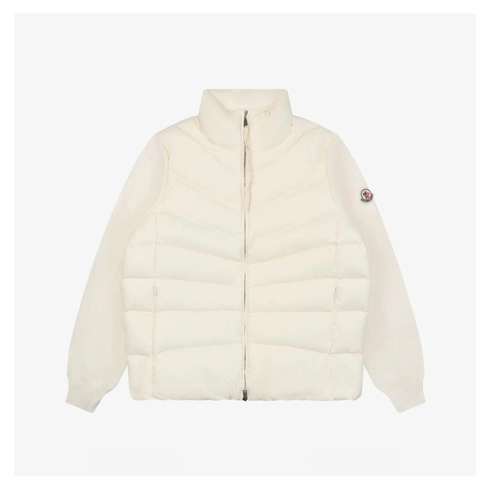 Mxxcler Irregular Panel Quilted Down Jacket