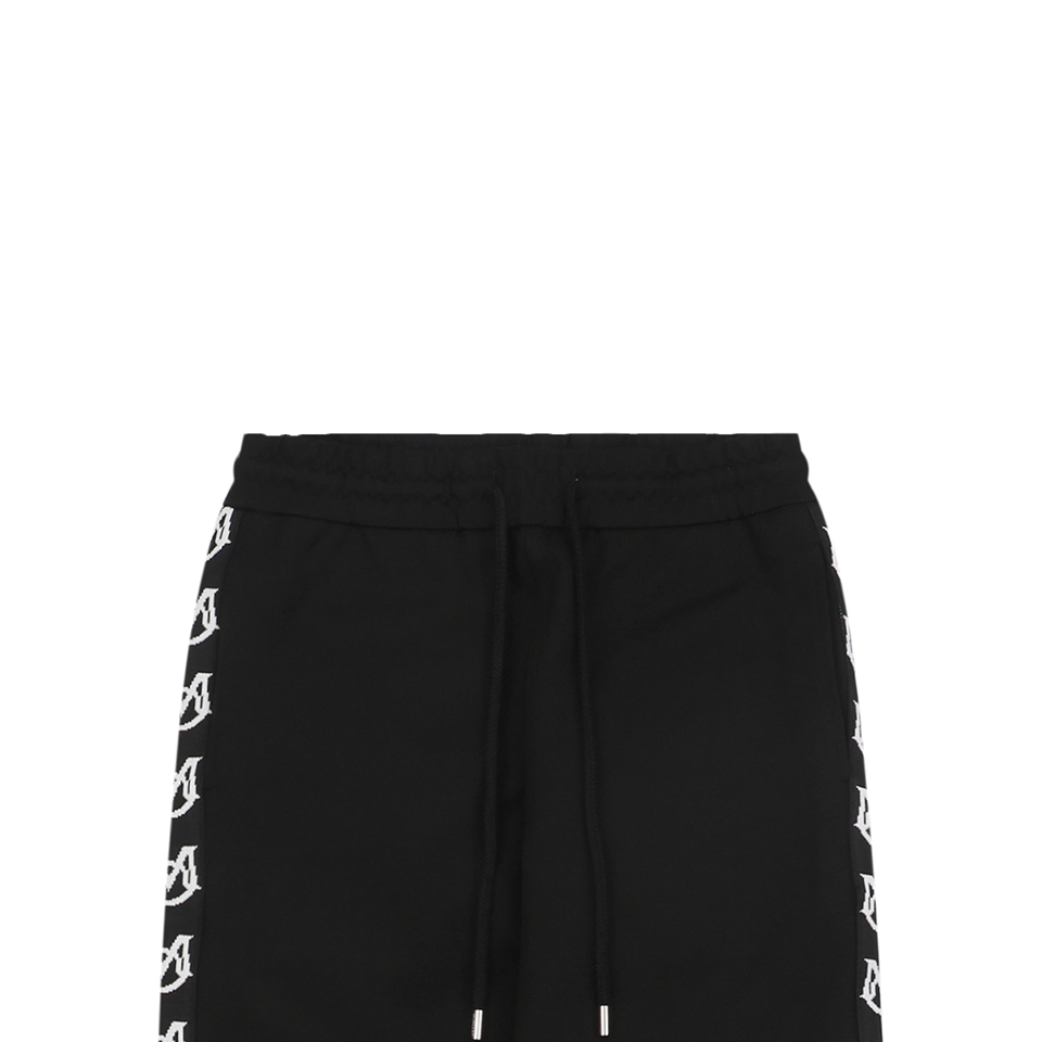 Mxxcler Retro Inspired Logo Tape Track Pants