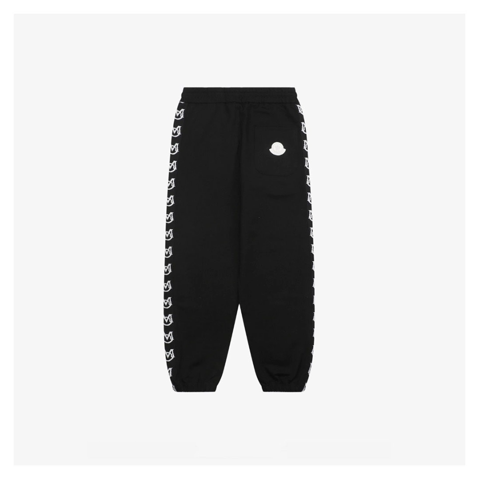 Mxxcler Retro Inspired Logo Tape Track Pants