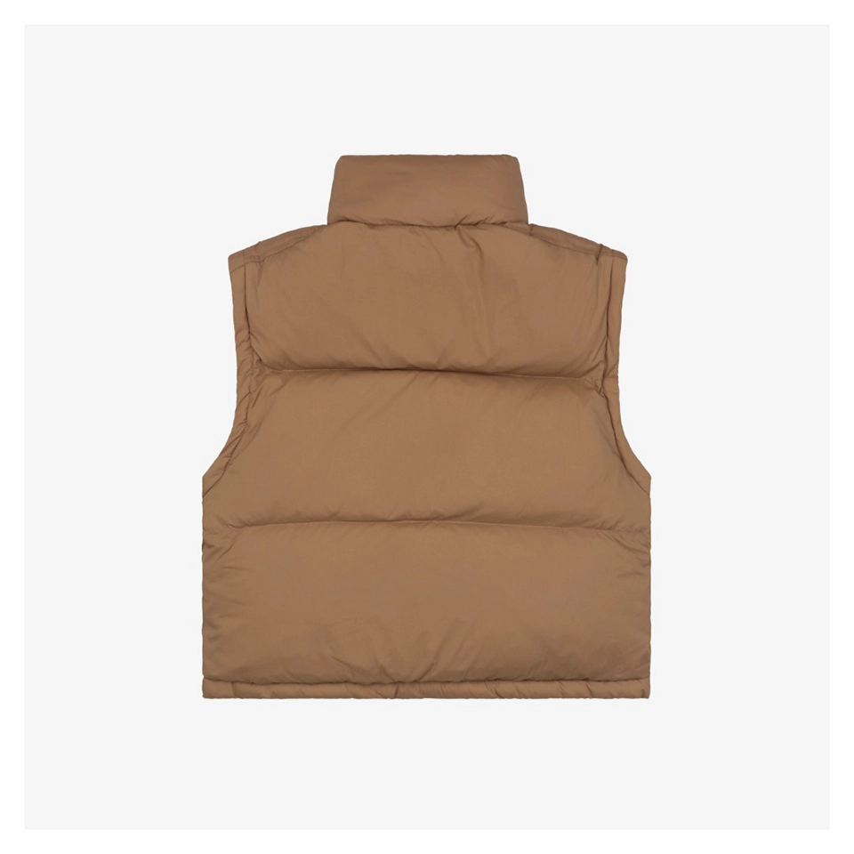 Mxxcler Selle Detachable Short Down Jacket Brown
