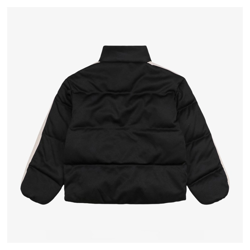 Mxxcler X Palm Angels Pa Letter Stripe Down Jacket