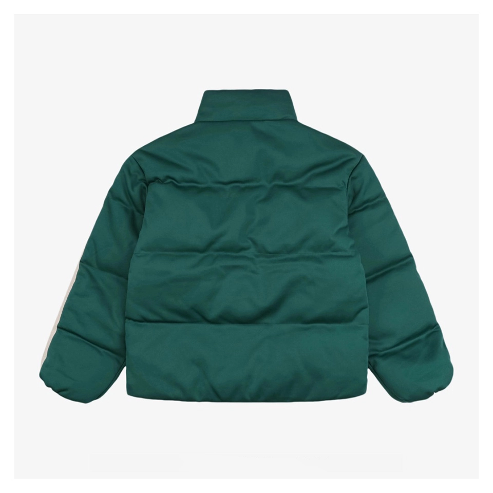 Mxxcler X Palm Angels Pa Letter Stripe Down Jacket