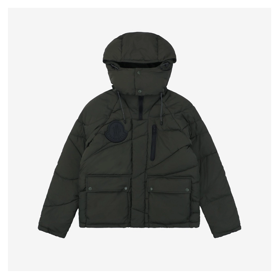Mxxcler X Pharrell Williams Oversized Logo Puffer Jacket