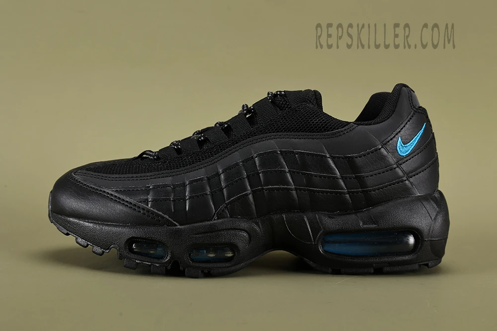 N1Ke Air Max 95 Black Laser Blue Reps