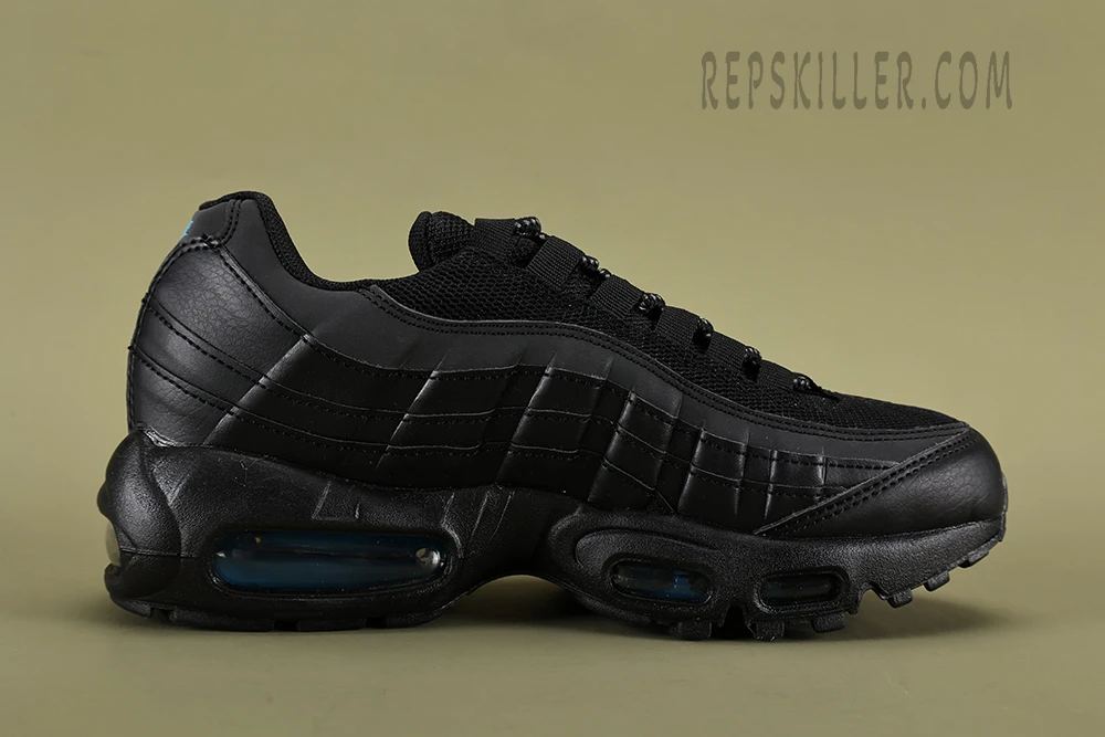 N1Ke Air Max 95 Black Laser Blue Reps