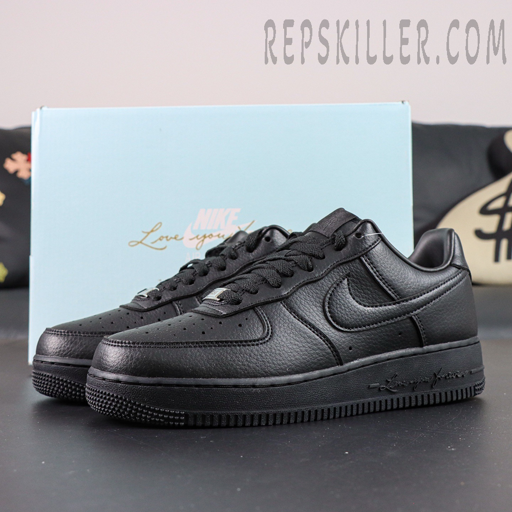 Nocta X Air Force 1 Low Certified Lover Boy Black