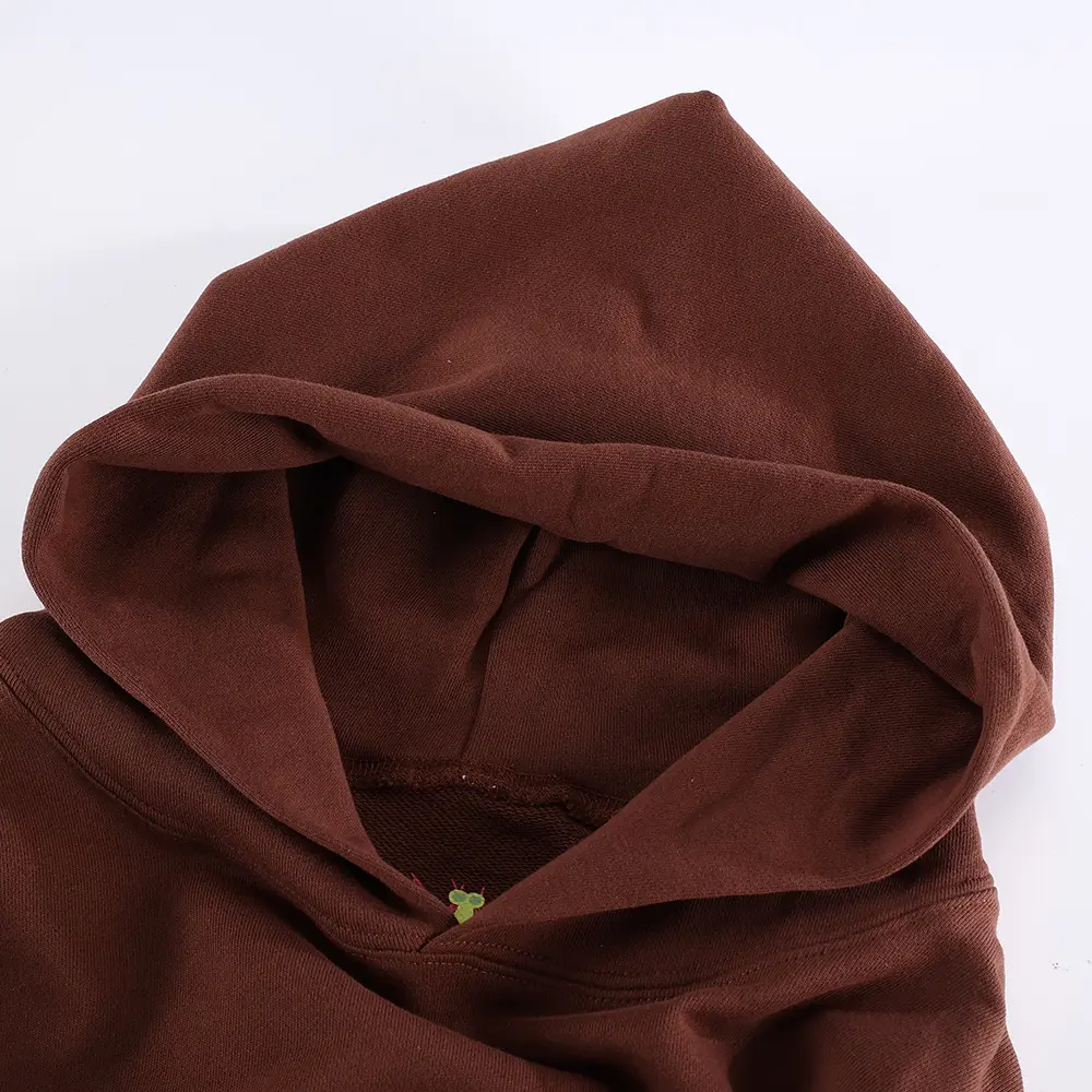 Nwt Sp5Der Araignee Brown Hoodie