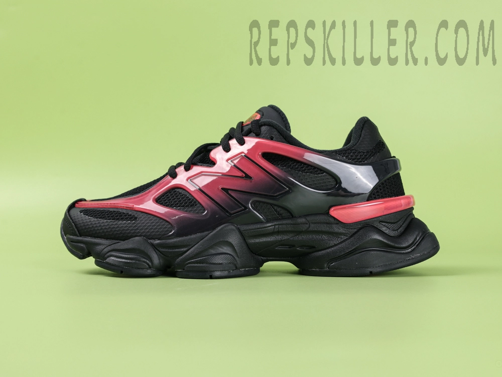 New Balance 9060 X Black Red