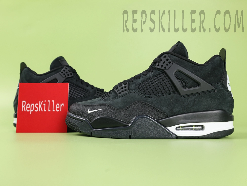 Nigel Sylvester X Air Jordan 4 Retro Og Sp Brick By Brick Black