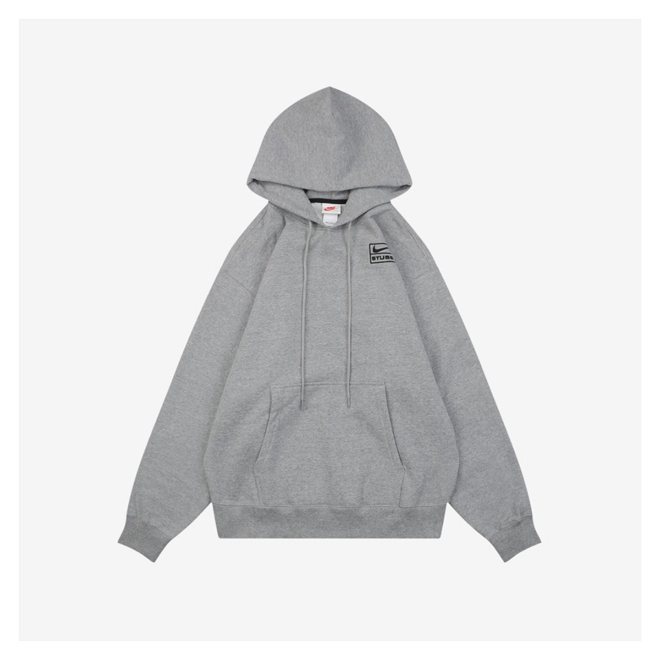 Nike X Stussy Box Logo Fleece Hoodie