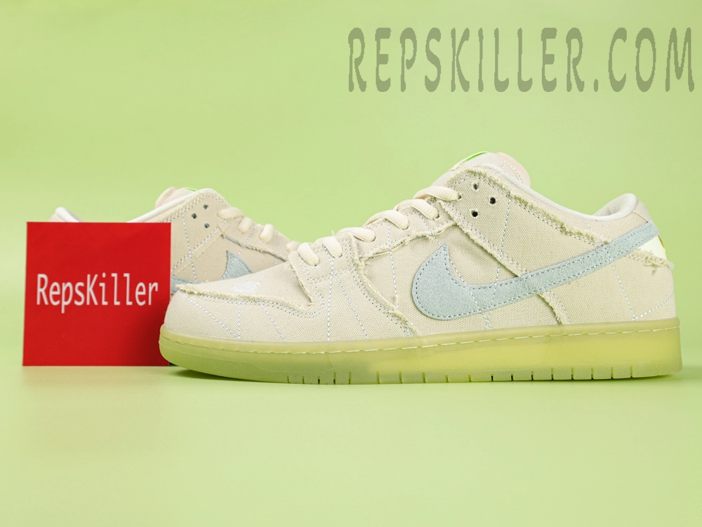 Nike Sb Dunk Low Off White Volt Light Green Mummy