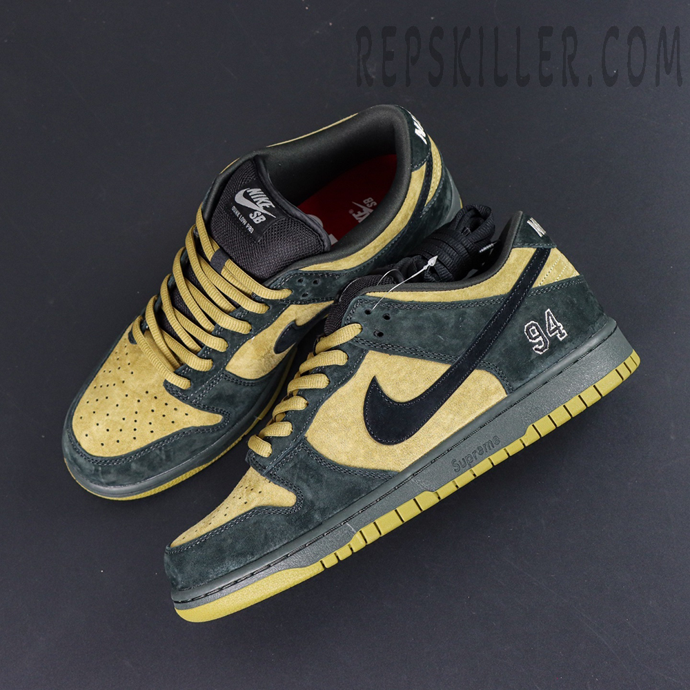 Sup X Dunk Low Sb Camper Green