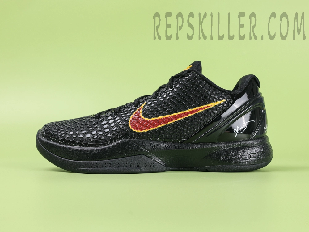 Kobe 6 Protro Black Red Venom