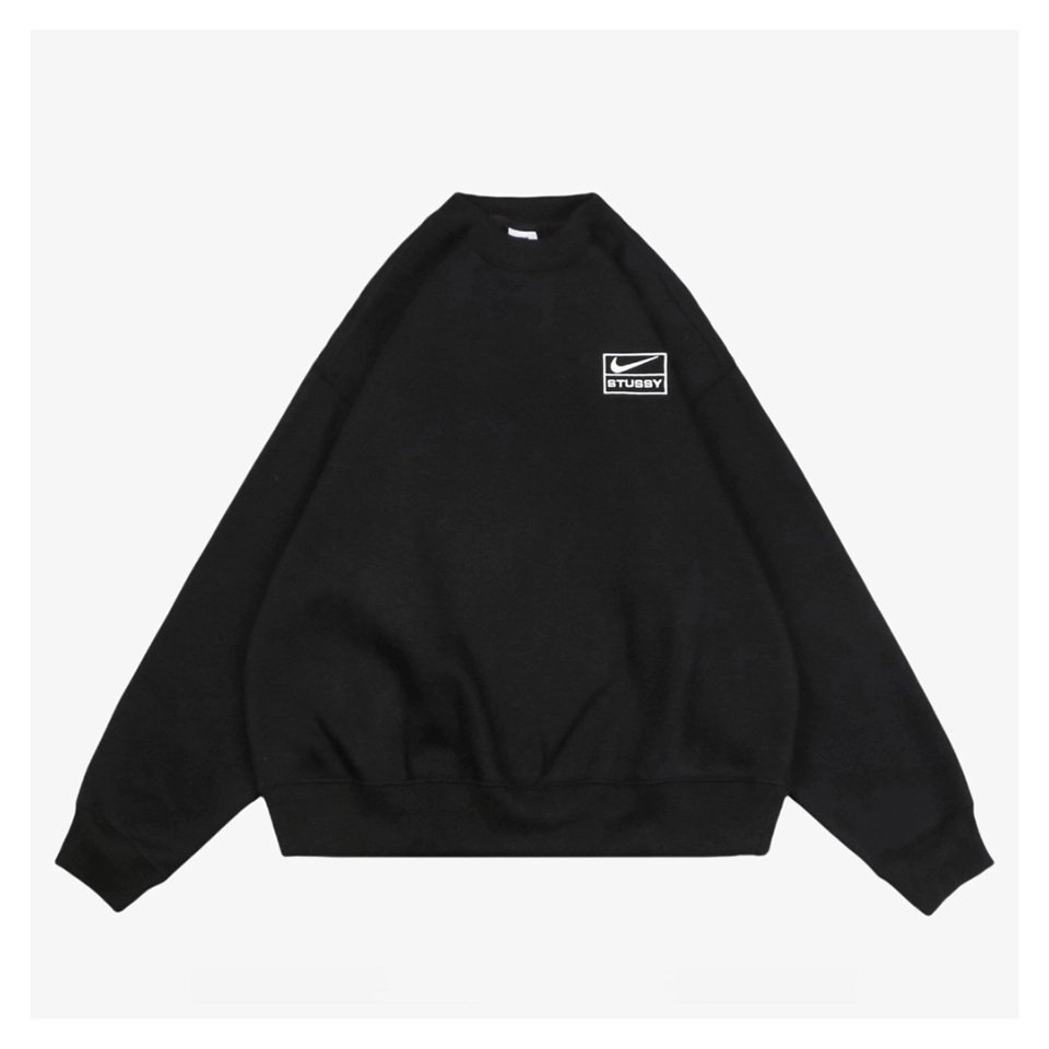 Nike-x-Stussy-Box-Logo-Embroidered-Fleece-Crewneck-Sweatshirt3.jpeg.webp Nike X Stussy Box Logo Embroidered Fleece Crewneck Sweatshirt