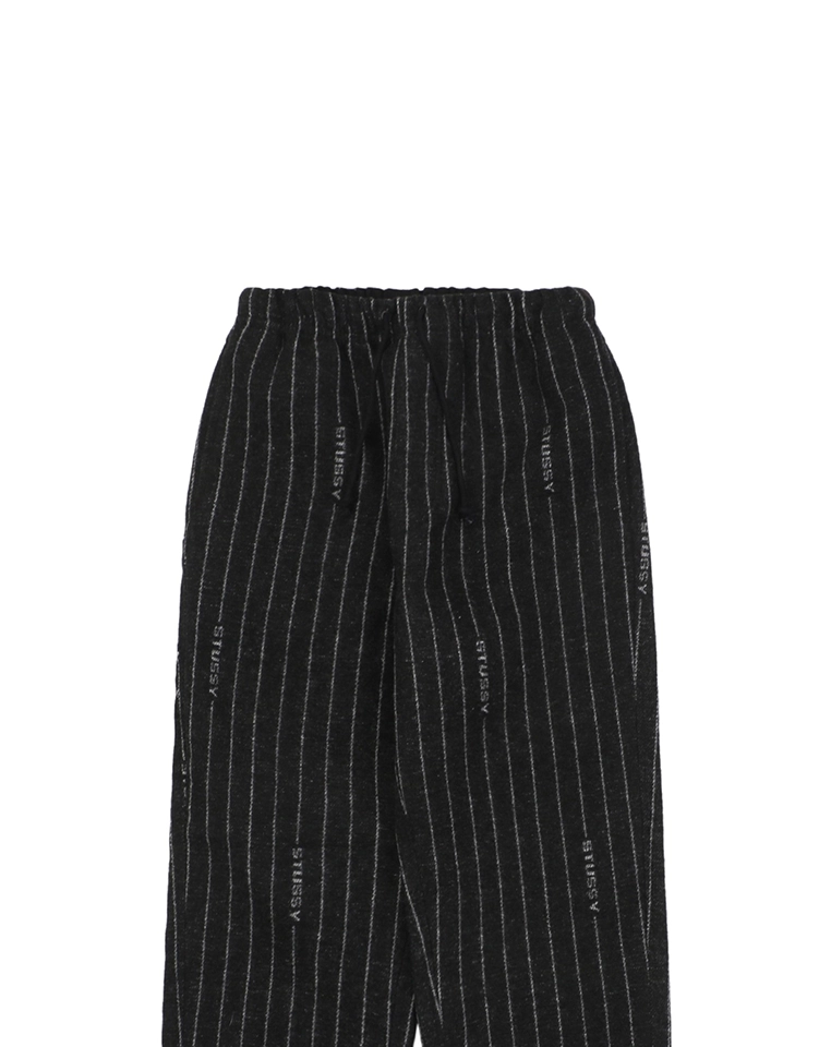 Nike X Stussy Striped Graffiti Pants Black