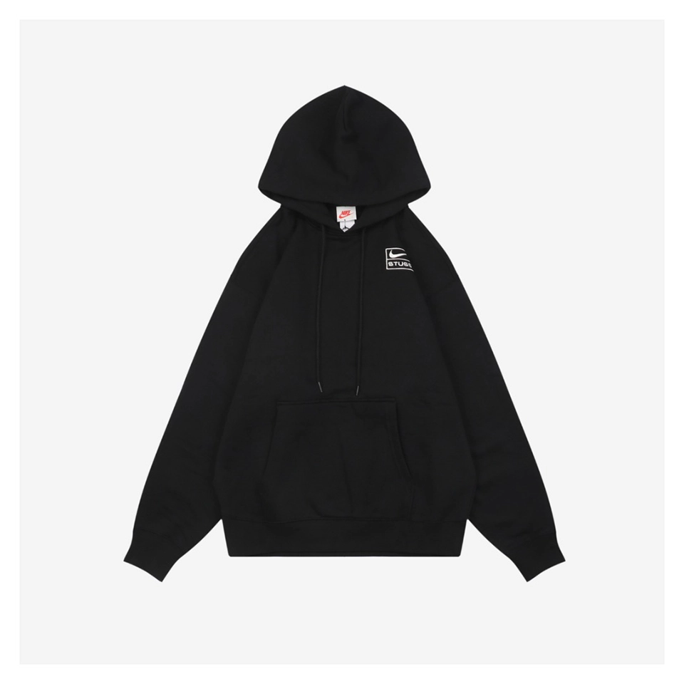 Nike X Stussy Box Logo Fleece Hoodie