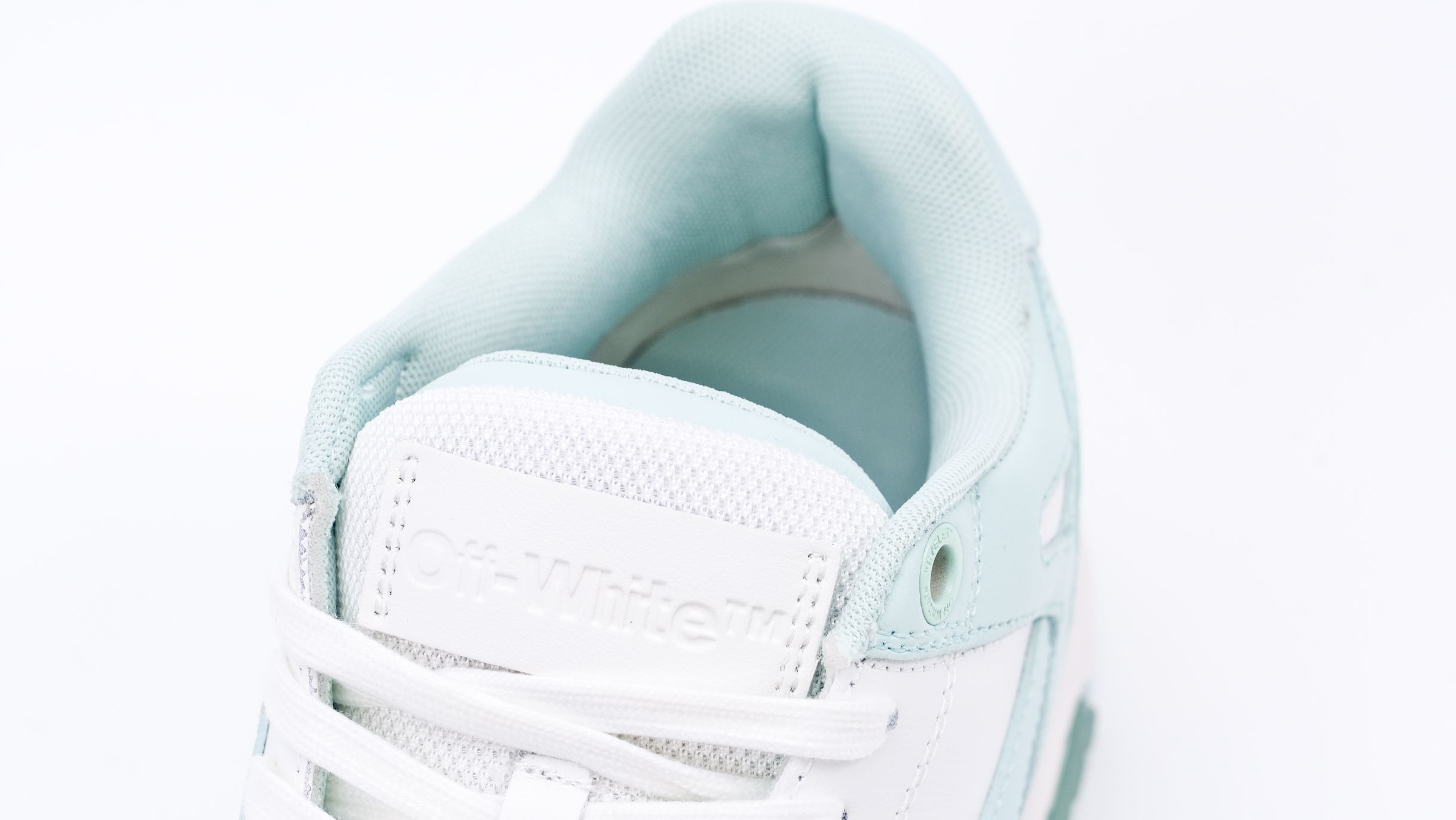 Off White Out Of Office White Mint Replica – Image 3 Off-White Out of Office 'White Mint' Replica