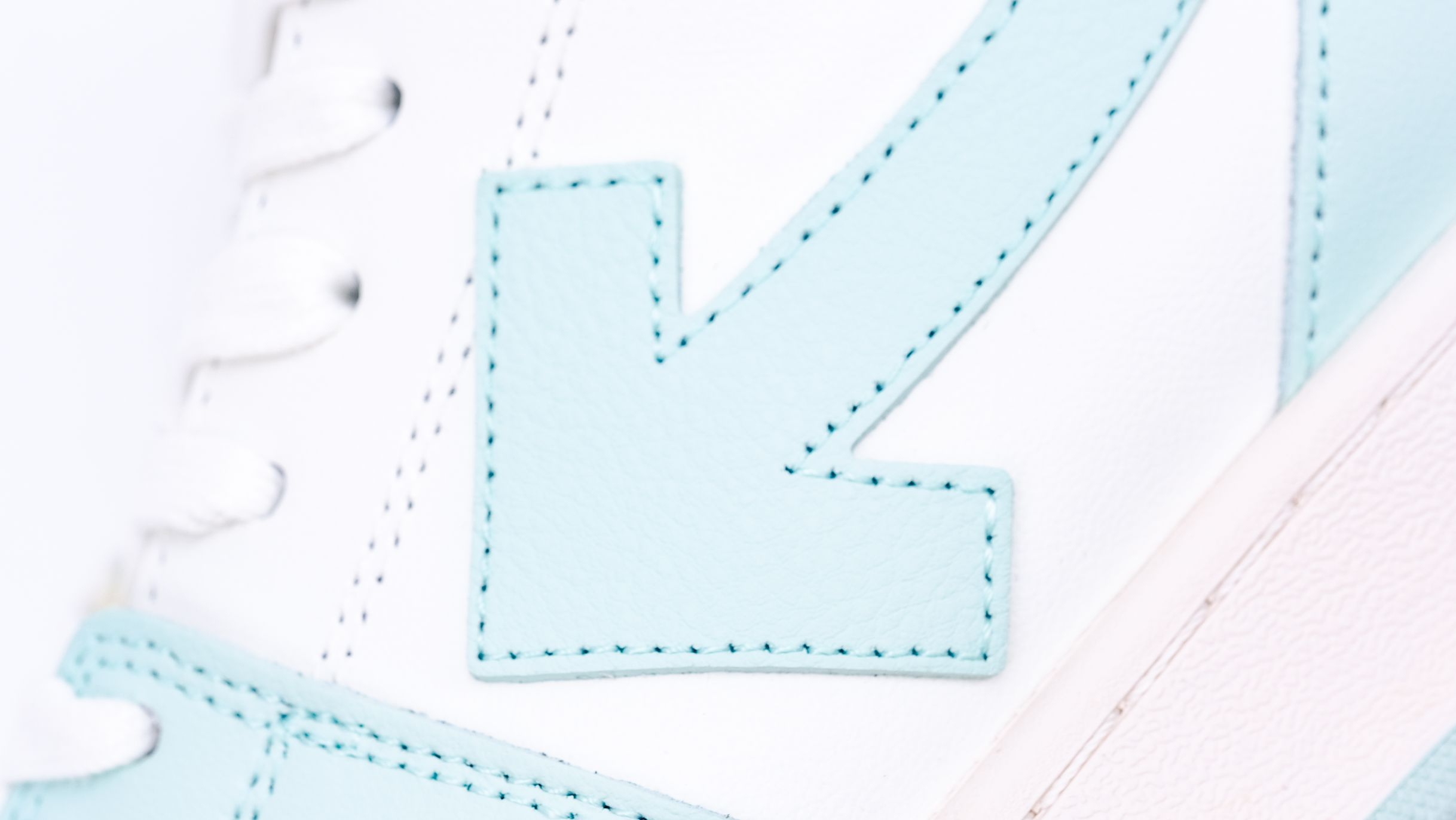 Off White Out Of Office White Mint Replica – Image 5 Off-White Out of Office 'White Mint' Replica
