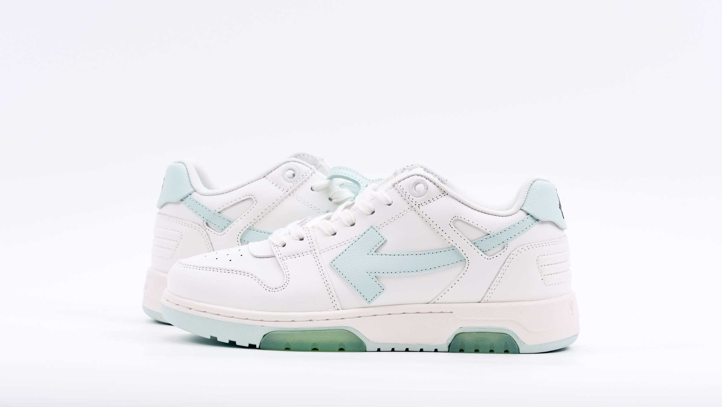 Off White Out Of Office White Mint Green Replica
