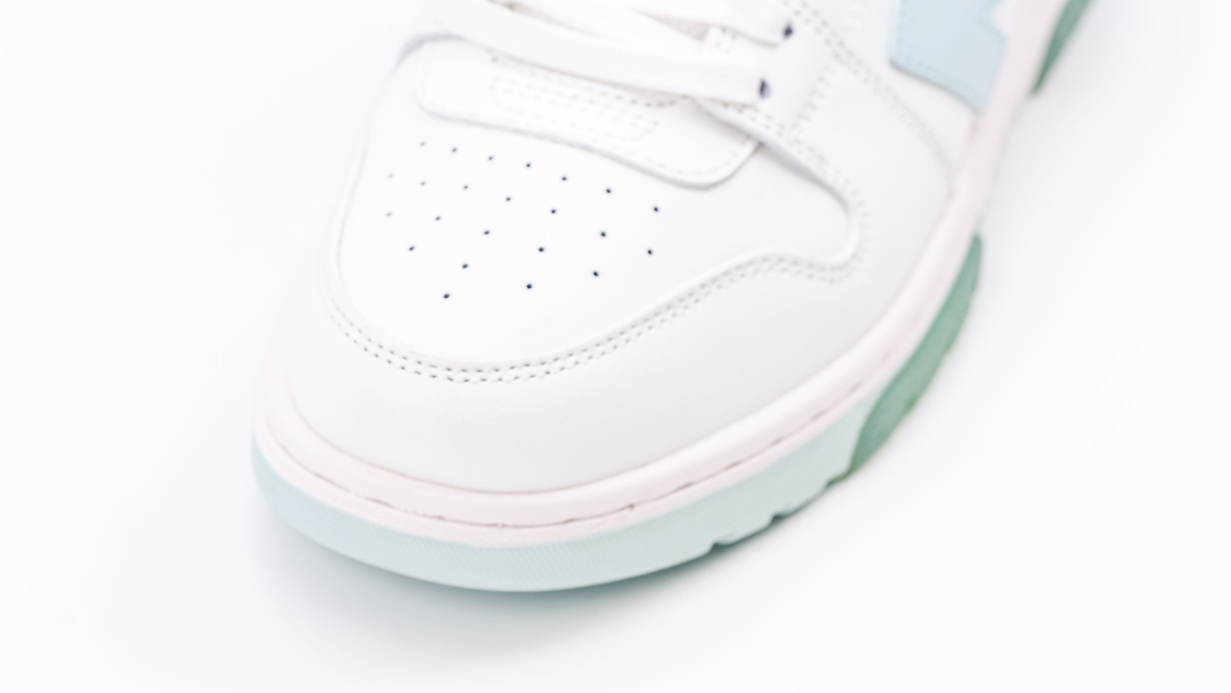 Off White Out Of Office White Mint Green Replica