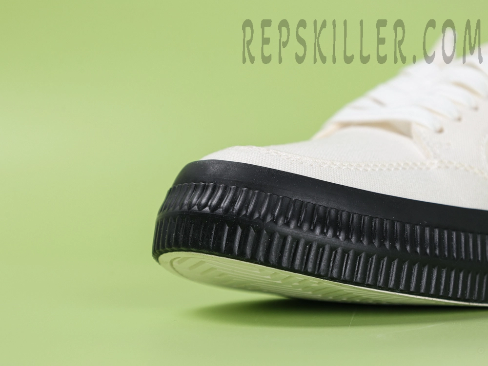 Off White Vulc Low Canvas White Grey