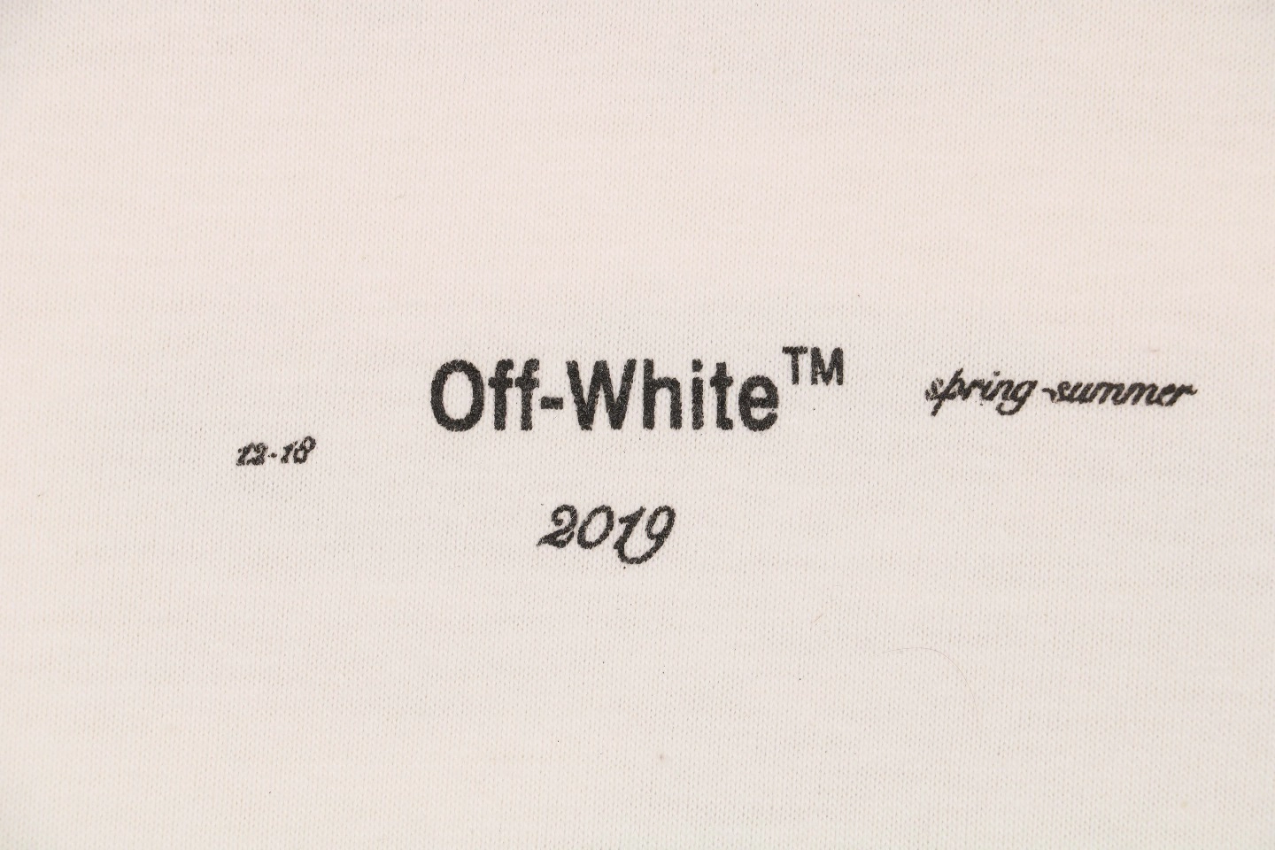Off White C O Virgil Watercolor Oil Paint Arrow Print T Shirt